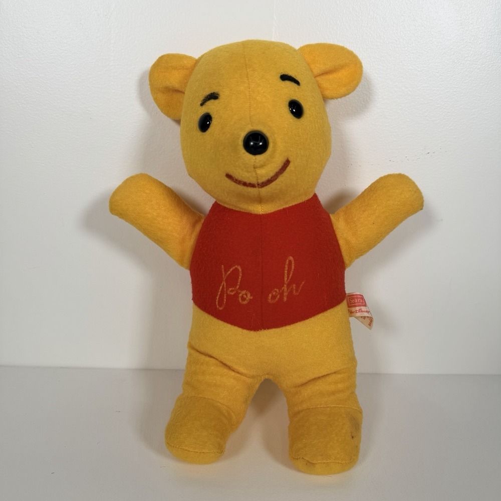Vtg GUND Disney Classic Winnie the Pooh Sears 12" Plush Stuffed Animal Plush